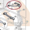 Bras de suspension supérieur AVG AVD bmw F10 F07 F11 – Image 2