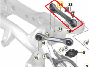 Bras de suspension supérieur ARG ARG bmw serie 1 3