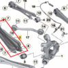 Bras de suspension inférieur ARD ARG bmw X3 F25 X4 F26 – Image 2