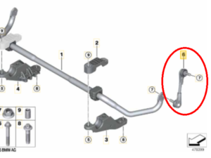 Biellette AVD AVG bmw G30 520 530 M550