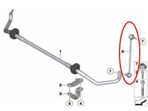 Biellette AVD AVG bmw F10 518 520 525 530 535