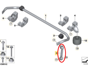 Biellette ARD ARG bmw G30 G31 518 520 525 530